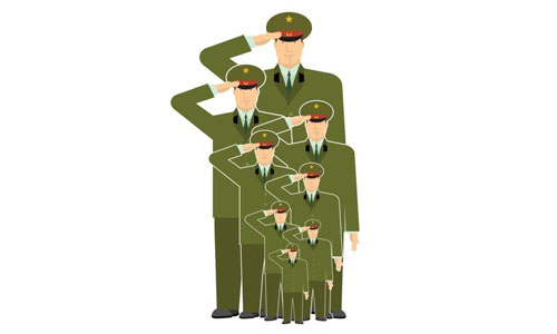 Повышение пенсии некоторым категориям военнослужащих